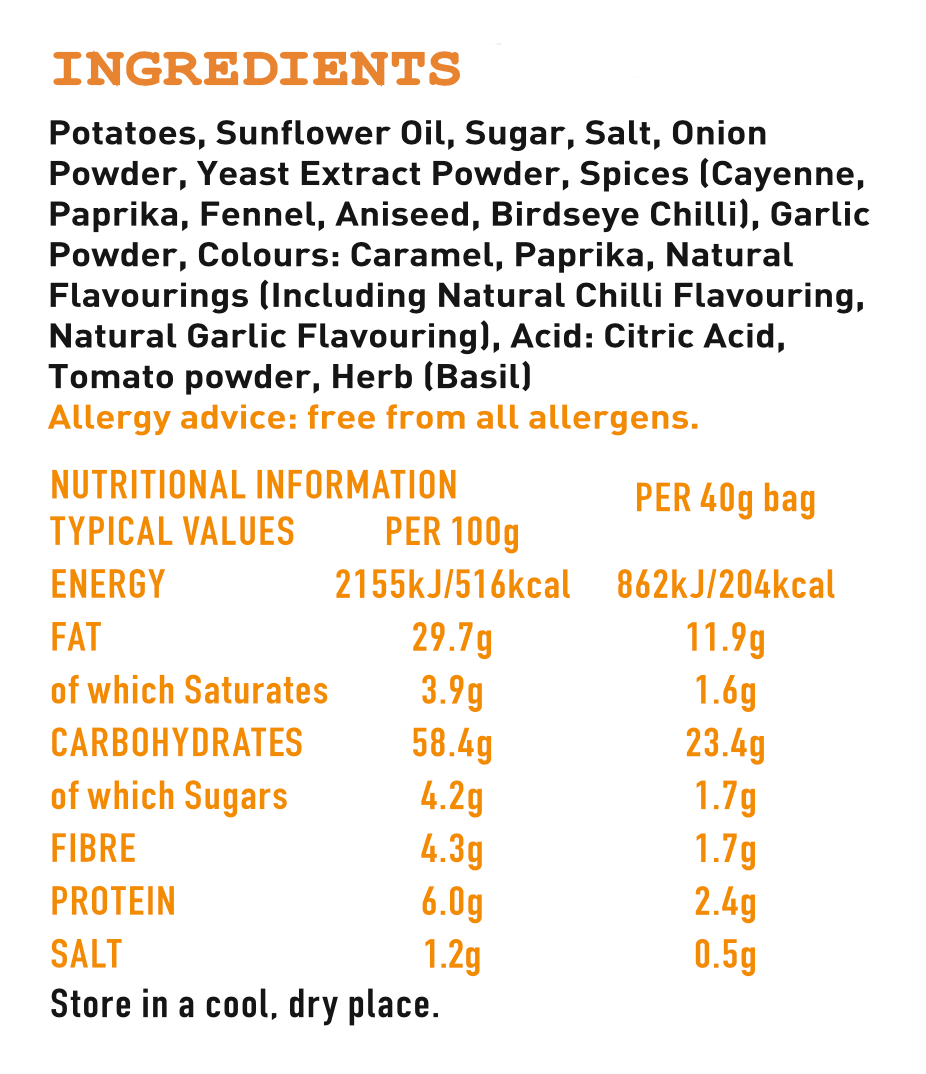 Mixed Case of British Crisp Co. 36 x 40g - Image 5